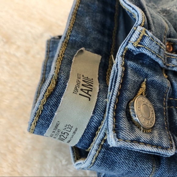 TopShop | Jamie High Waist Skinny Jeans (W25 L32) - Picture 4 of 4